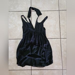 Black cutout dress